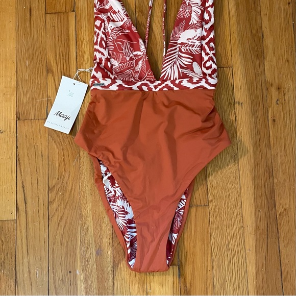 Maaji NWT Carmine Plenitude One Piece Swimsuit - Picture 8 of 13
